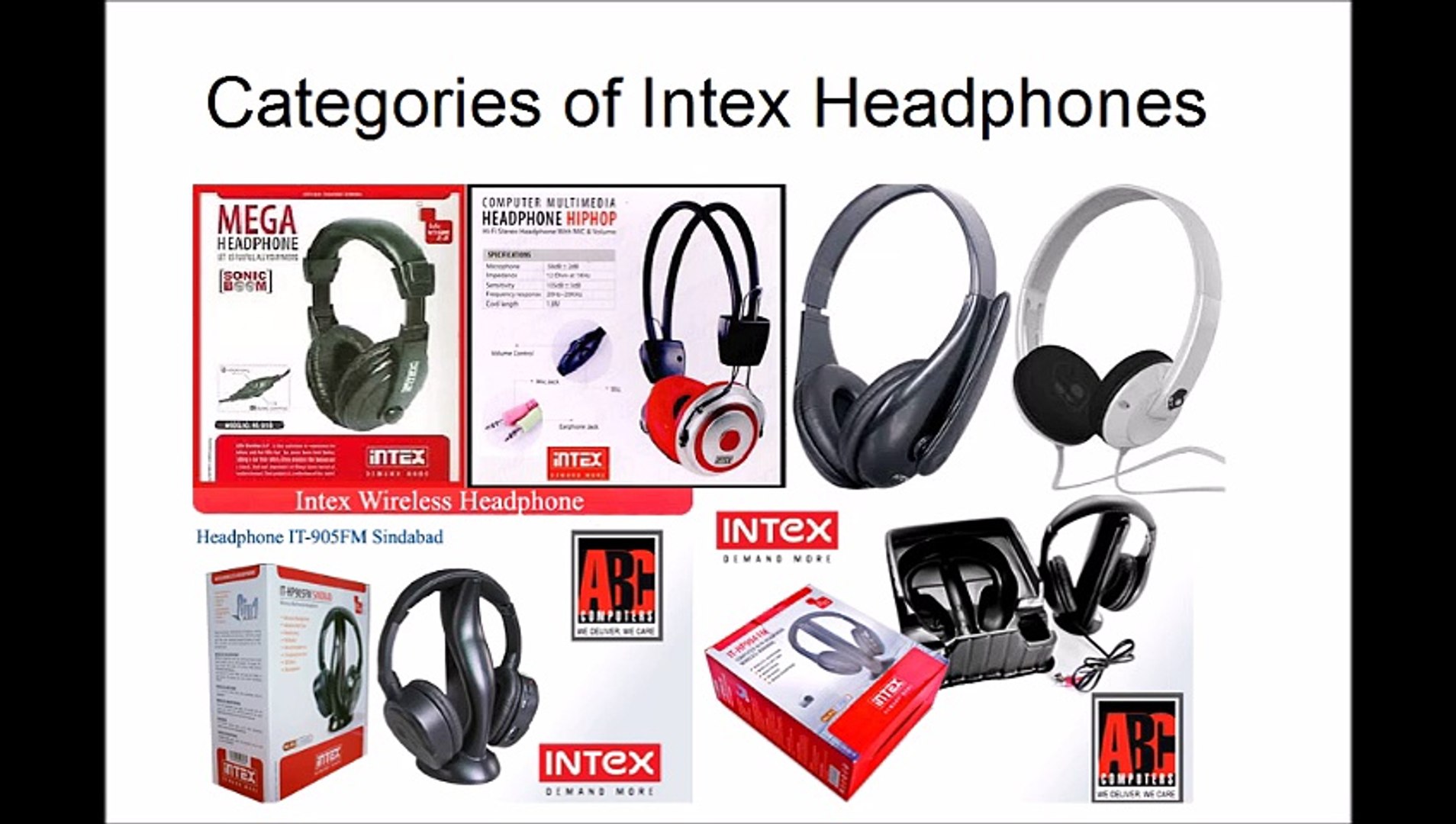 intex headphones with mic