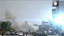 قوات التحالف بقيادة السعودية تضرب عدة مواقع للحوثيين في صنعاء و تعز