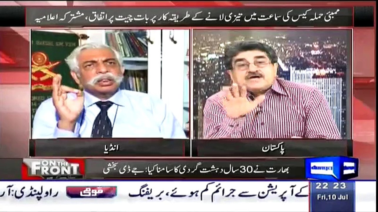 Iftikhar Ahmed Mouth Breaking Reply To Indian Achor On Kashmir Issue
