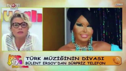 Canlı yayında Bülent Ersoy şakası