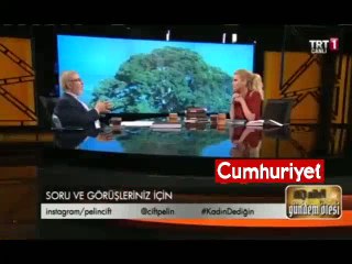TRT sunucusunu krize sokan cinsellik yorumu