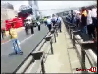 İstanbul'daki korkunç kazadan ilk görüntüler