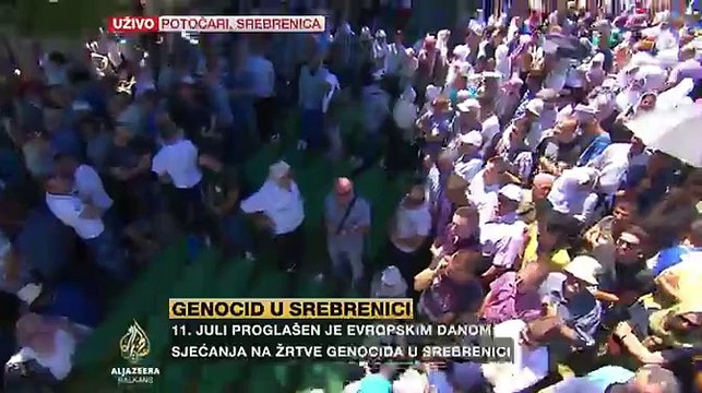 Bill Clinton na obilježavanju godišnjice genocida u Srebrenici