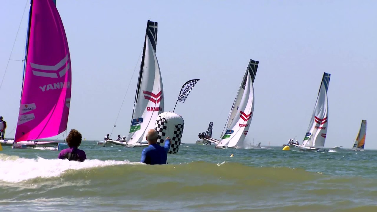 Voile - Tour de France : Victoire de Fred Guilmin à Pornichet