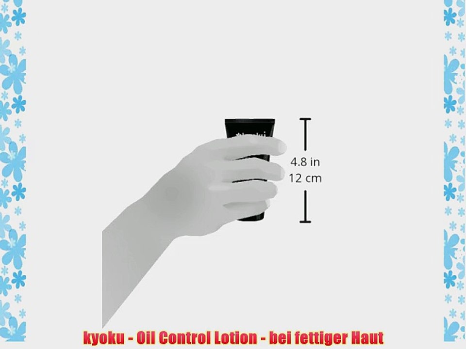 kyoku - Oil Control Lotion - bei fettiger Haut