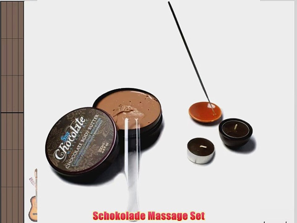 Schokoladen Massage Set