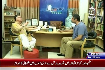 Aaj Rana Mubashir Kay Sath – 10th July 2015