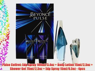 Pulse Coffret: Edp Spray 100ml/3.4oz   Body Lotion 75ml/2.5oz   Shower Gel 75ml/2.5oz   Edp