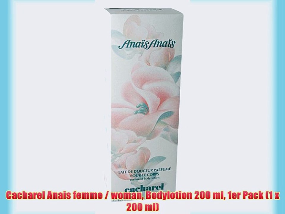 Cacharel Anais femme / woman Bodylotion 200 ml 1er Pack (1 x 200 ml)