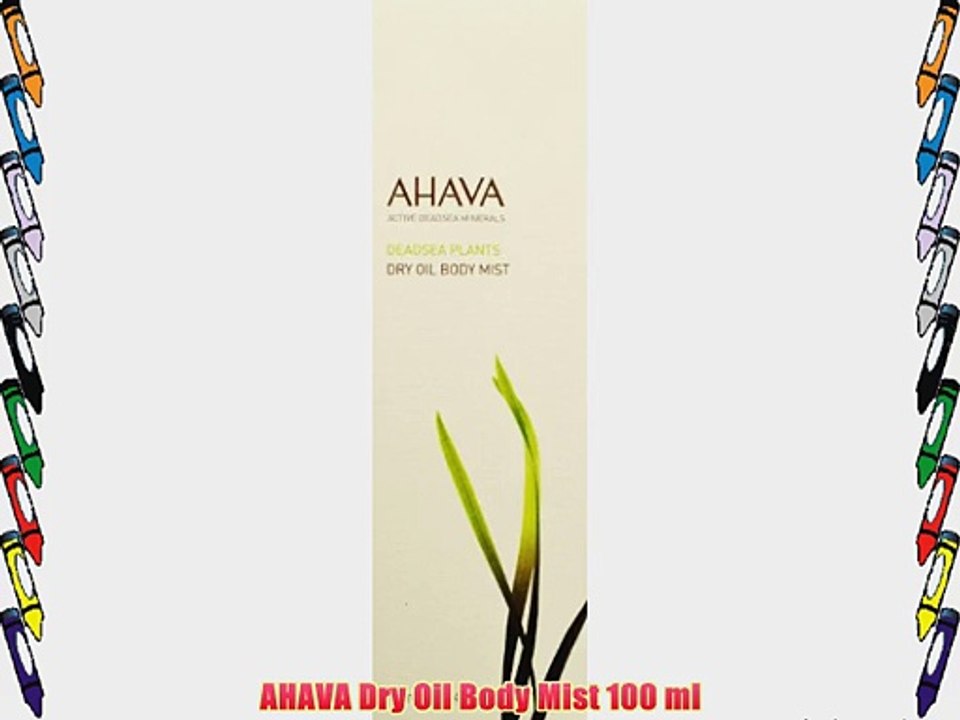 AHAVA Dry Oil Body Mist 100 ml