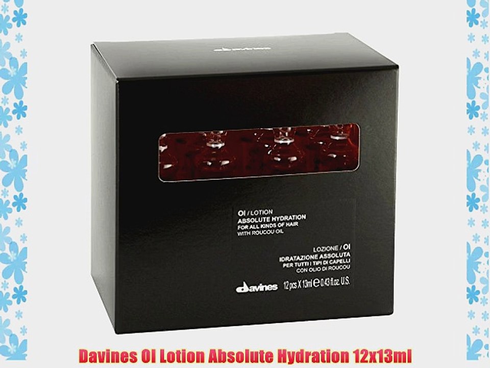 Davines OI Lotion Absolute Hydration 12x13ml