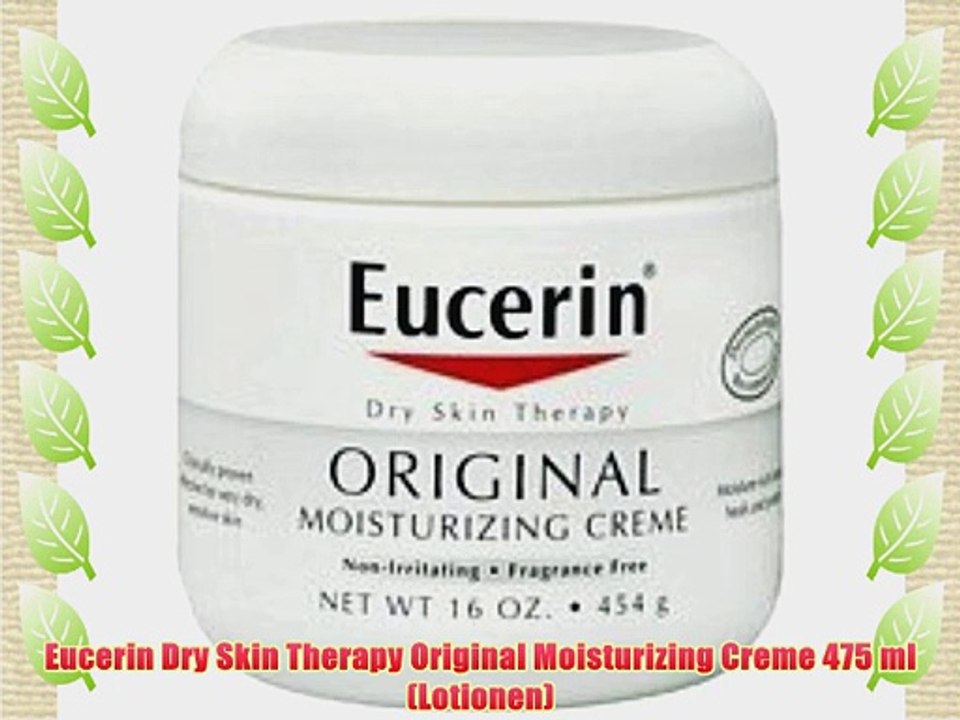 Eucerin Dry Skin Therapy Original Moisturizing Creme 475 ml (Lotionen)