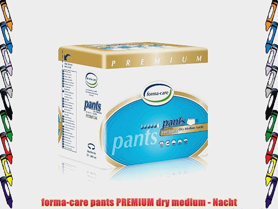 forma-care pants PREMIUM dry medium - NACHT - Gr. M - Inkontinenz-Pants - 84 St?ck