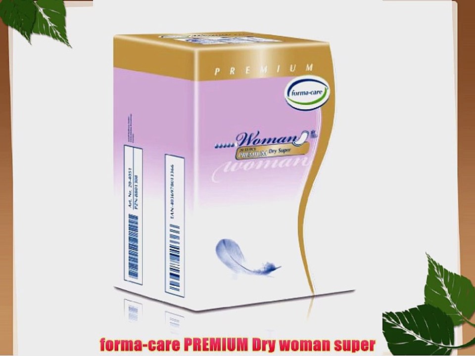 forma-care PREMIUM Dry woman super - Inkontinenz-Einlagen - 160 St?ck