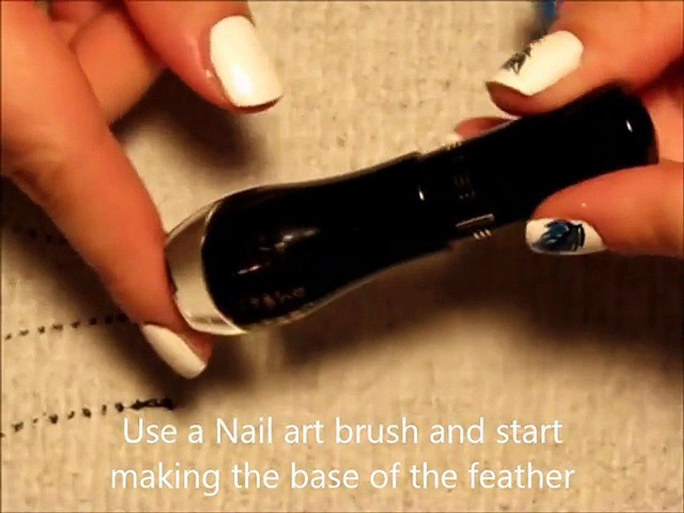 Feather Nails Tutorial