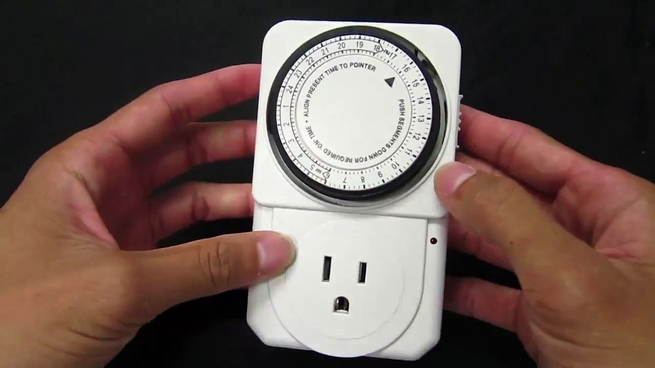 How to Use a Mechanical Timer for Hydroponics Setup Tutorial GrowAce.com