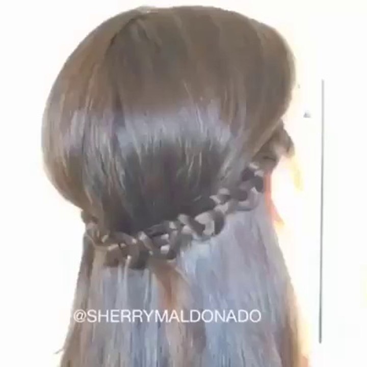 cute everyday simple  hairstyle tutorial