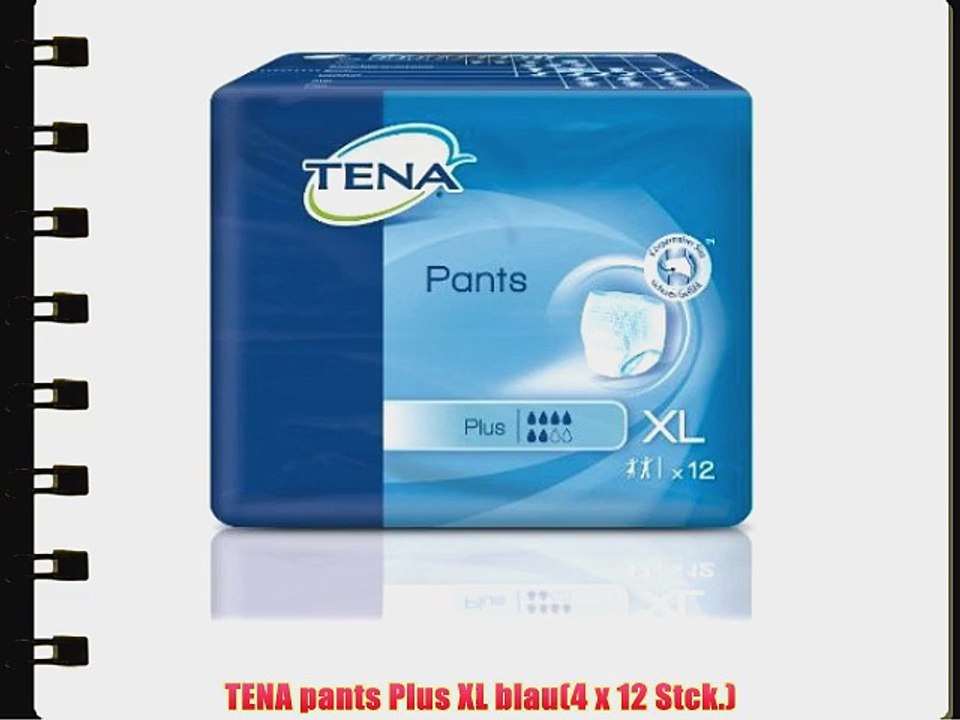 TENA pants Plus XL blau(4 x 12 Stck.)