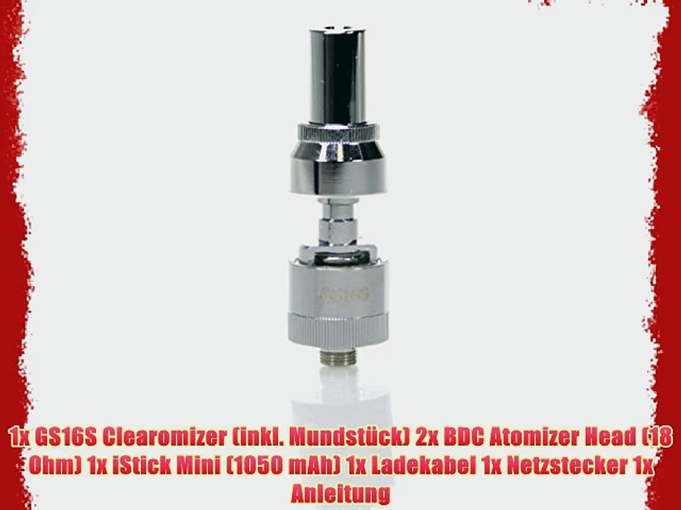 SC iStick Mini E-Zigaretten Set - Super handliche E-Zigarette von SC (Pink)