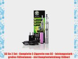 SC Go 2 Set - Komplette E-Zigarette von SC - leistungsstark - gro?es F?llvolumen - viel Dampfentwicklung