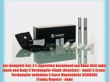 E-Zigarette eGo-C Typ B - Original Joyetech: 2 elektrische Zigaretten (2xeGo-C.B: 1xschwarz