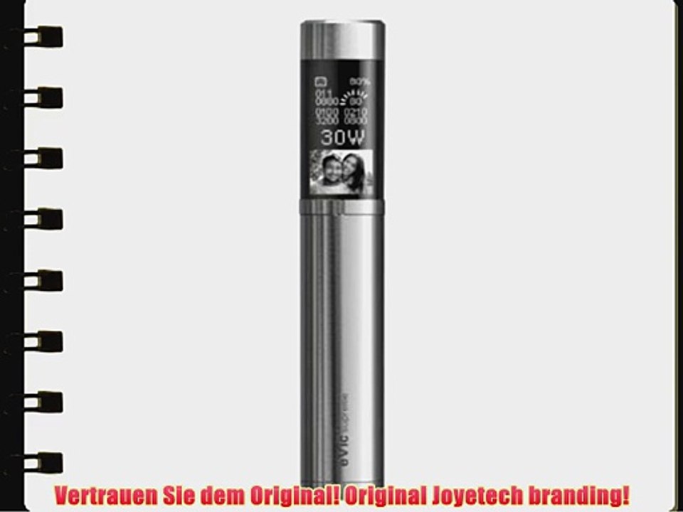 Akkutr?ger eVic Supreme f?r E-Zigaretten - Original Joyetech silber