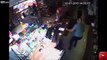 Brave customers takes care of thief who robbed gas station