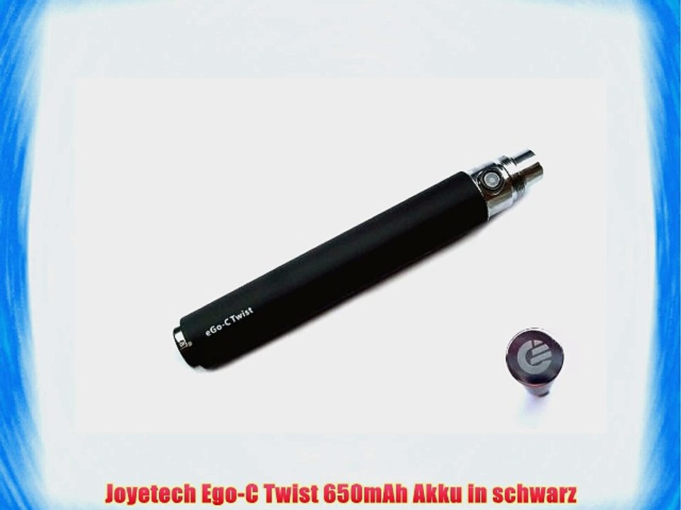 Joyetech Ego-C Twist 650mAh Akku in schwarz