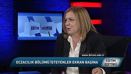 Eczacılık Fakültesi Dekanı Prof. Dr. Ayfer Yalçın Eğitim Editörü Programında (4.Kısım)