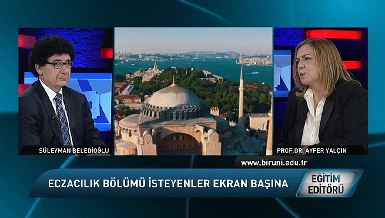 Eczacılık Fakültesi Dekanı Prof. Dr. Ayfer Yalçın Eğitim Editörü Programında (3.Kısım)