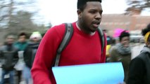 Towson University Students and Faculty Protest on Campus