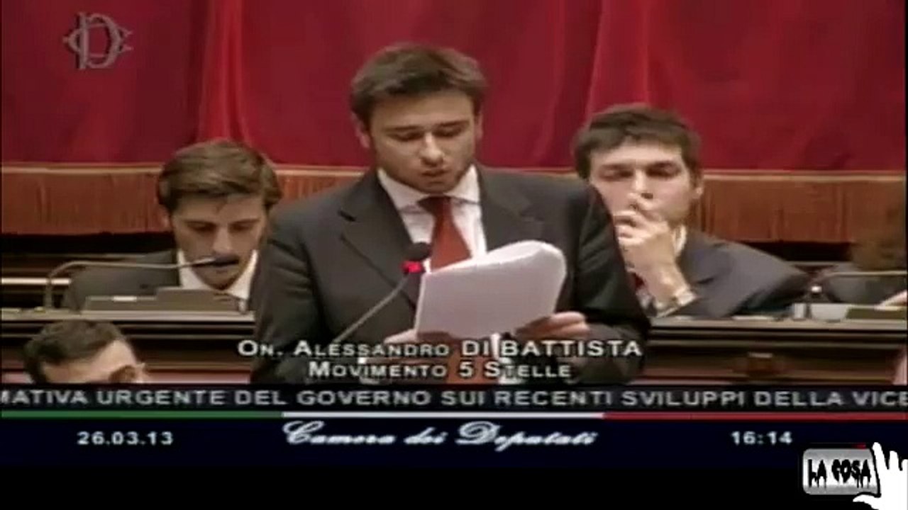 Alessandro Di Battista discorso alla Camera (estratto)