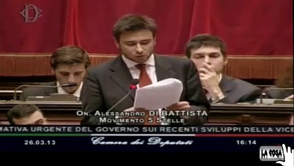 Alessandro Di Battista discorso alla Camera (estratto)