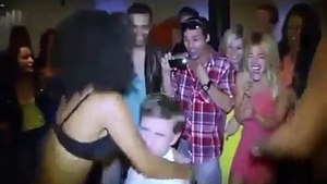 Mans Face Doesnt Seem To Appreciate Lap Dance Moves