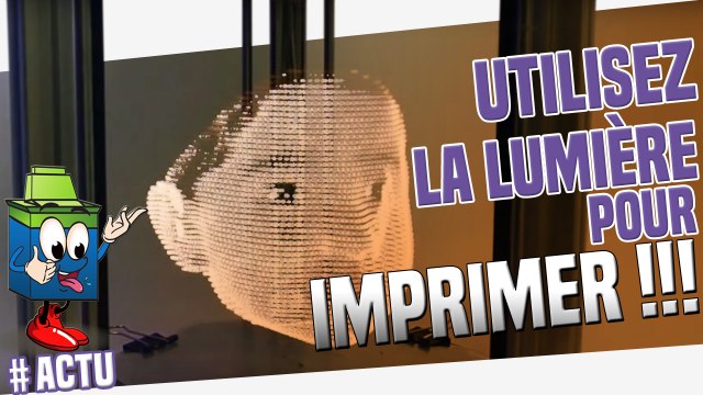 Une imprimante utilsant de la lumière pour imprimer des objets