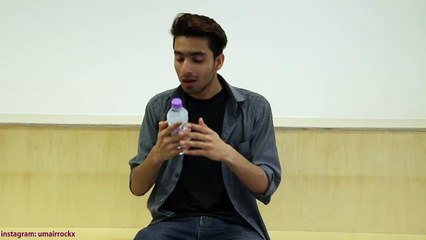 When you're about to drink water unintentionally while fasting, but your friend spots it..