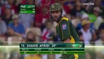 Shahid Afridi Awesome Six Vs Shane Watson