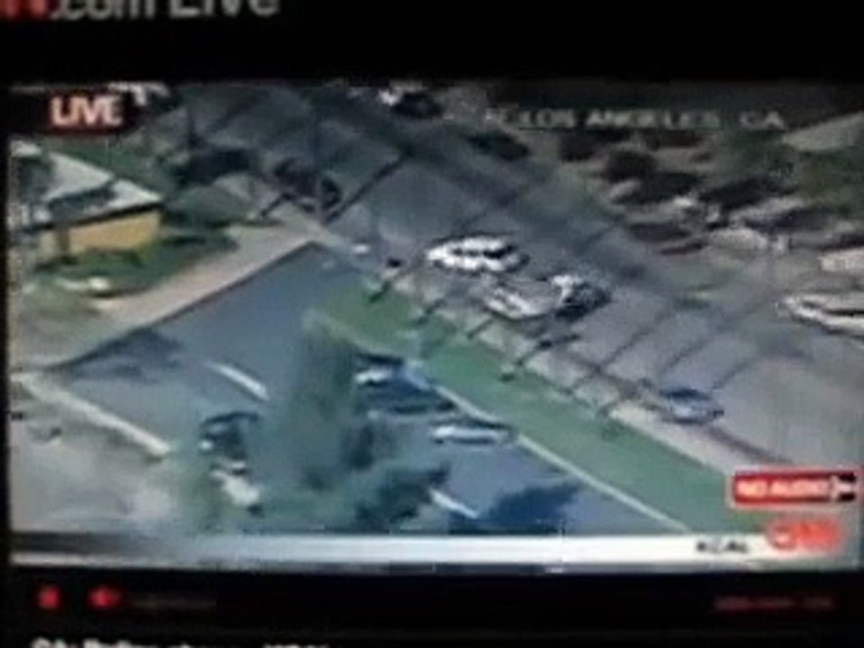 Los Angeles High Speed Police Chase March 4 2008