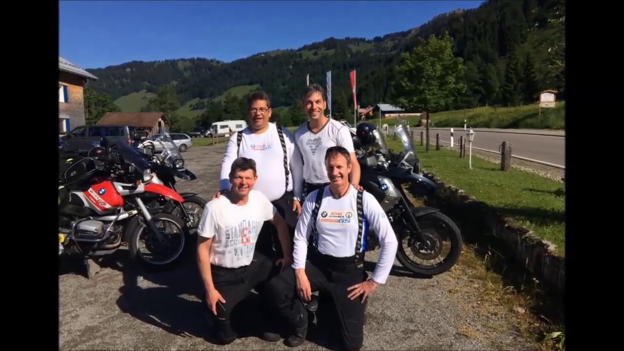Sommertour 2015 durch das Allgäu / Vorarlberg - Motorradtour Coole-Biker
