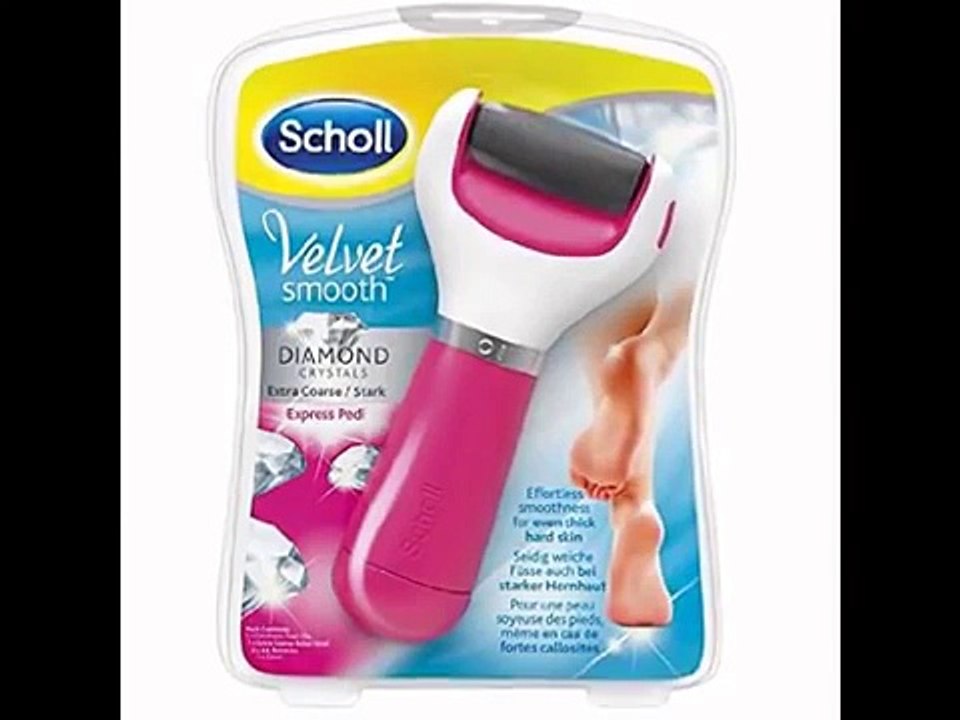 Hornhautentferner im Test: Scholl Velvet Smooth Express Pedi