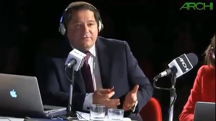 Enríquez-Ominami: Bachelet ahora habla menos (Debate Archi 25-10-2013)