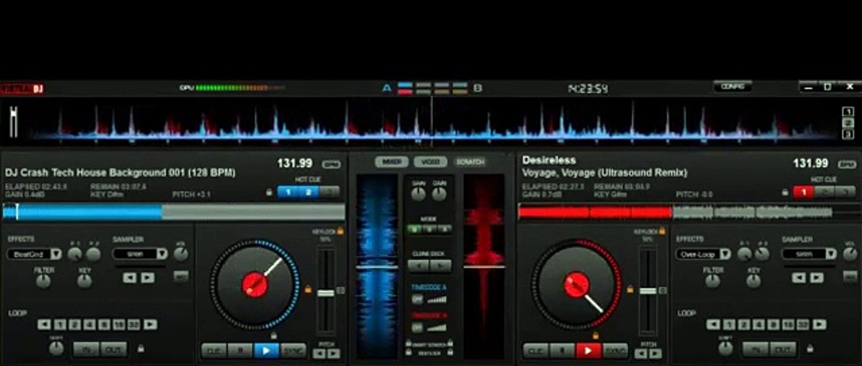 Desireless Voyage Voyage (DJ Crash TECH HOUSE Remix)