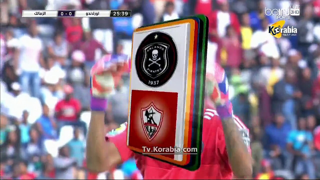 ملخص مباراة الزمالك و اورلاندو بايرتس | 2 - 1 |11-7-2015