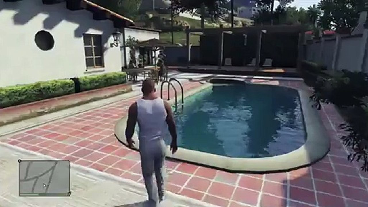 GTA 5 - Weapons + MAX Health & Armor Cheat Codes (Xbox 360 & PS3) GTA V Gameplay[1]