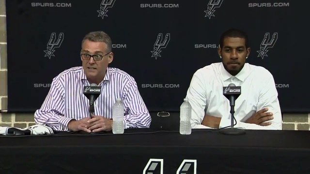 Spurs Introduce LaMarcus Aldridge _ July 10, 2015 _ 2015 NBA Free Agency