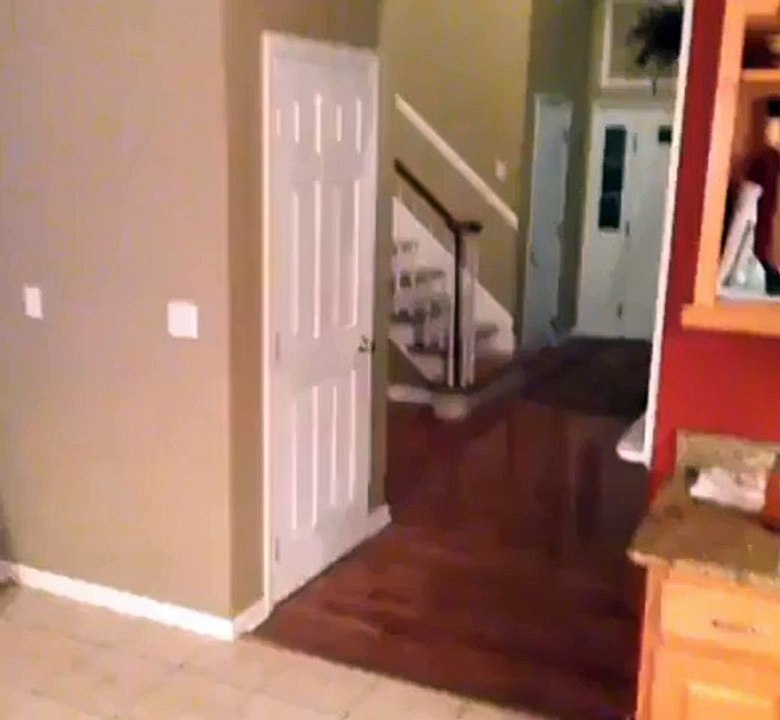 Fake Ghost Prank - Ghost Gets Hit