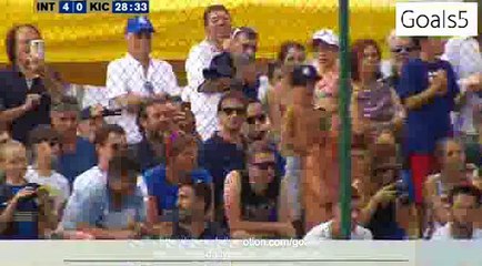 Mauro Icardi Goal Inter Milan 4 - 0 Stuttgart Kickers Friendly Match 11-7-2015