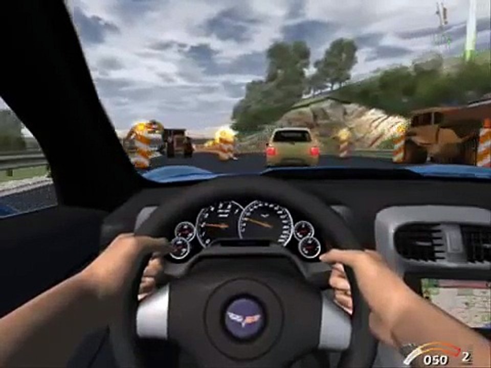 World Racing 2 - Corvette ZR1 on Autobahn