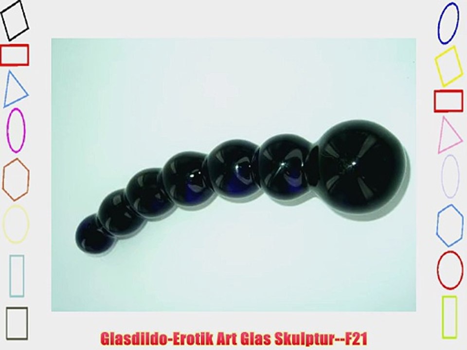 Glasdildo-Erotik Art Glas Skulptur--F21