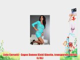 Livia Corsetti - Enges Damen Kleid Ginette transparent t?rkis (L/XL)